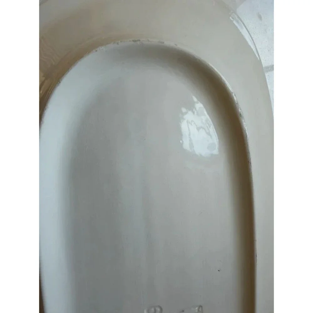 Italian ceramic serving platter tray made in Italy